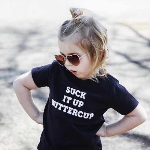 SUCK IT UP BUTTERCUP (NAVY)